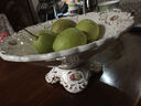 梵莎奇果盘欧式家用客厅茶几奢华大号水果盘套装创意现代陶瓷果盆摆件 小号28*28*13cm 实拍图