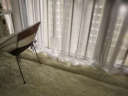 月之吻 高毛金丝绒地毯 客厅茶几沙发卧室地毯 可水洗 多尺寸可选可定制 米白色 80*200CM 实拍图