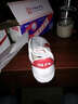回力帆布鞋男潮流四季运动鞋子男户外舒适慢跑鞋情侣款男女经典休闲鞋 白红486 40 实拍图