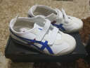 Onitsuka Tiger鬼塚虎休闲大中童鞋男女经典小白鞋MEXICO 66™ BAJA KIDS C4D5Y 白色/蓝色 33.5 实拍图