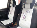 朗西特 长安悦翔V3v5志翔奔奔MINI CX20CX30理念S1坐套 四季汽车座套 灰黑小熊 实拍图