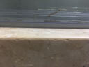 SAIJUE赛爵 优质加厚耐腐PVC淋浴房玻璃浴室门底防水条 密封胶条 半透A款 夹10mm厚玻璃 1米长 实拍图