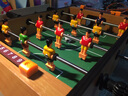H儿童桌上足球机室内家用大人桌面球台式足球亲子互动玩具男孩礼物 四杆木色无脚34x22x7cm 实拍图