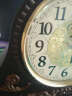 康巴丝（Compas）台式电波座钟客厅复古实木电子时钟台钟钟表书房卧室电波钟 SZZD2217M 实拍图