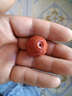 彩荷凉山火焰纹原矿无优化南红玛瑙雕刻回纹圆珠散珠星月菩提配饰 直径23mm 实拍图