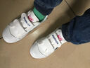回力童鞋2026春季新款儿童帆布鞋经典中大童学生小白鞋耐磨男女童单鞋 白蓝 31 内长约20cm 实拍图