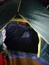 卢卡诺帐篷户外全自动3-4人露营沙滩野外遮阳休闲装备 【双人充气床套餐一】3-4人蓝色 实拍图