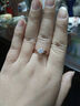黛若1克拉仿真钻戒镀玫瑰金仿钻石戒指女ins潮经典时尚求婚结婚情侣 指圈14号内直径17.5MM 实拍图