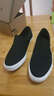 易帝（YIDI）男鞋 新款男士休闲鞋 纯色低帮舒适百搭透气帆布鞋板鞋 D8051 黑色 41 实拍图