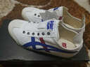 Onitsuka Tiger鬼塚虎休闲大中童鞋男女经典小白鞋MEXICO 66™ BAJA KIDS C4D5Y 白色/蓝色 33.5 实拍图