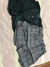 百富（BYFORD）港产进口男士精梳棉阿罗裤格纹中腰平角短裤梭织裤衩商场款MW962 MW962绿色带纽扣，一片包臀 1条 M 实拍图