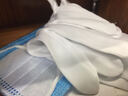 爱不释手 5三筋白手套开车文玩礼仪手套手套单双独立包装劳保手套 白色L码 五双装 实拍图
