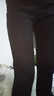 魔之韵显瘦薄款胖MM外穿打底休闲裤子女士春夏秋款小脚紧身裤加绒冬181 黑色长裤【不加绒春夏薄款】 S (80-98斤左右) 实拍图