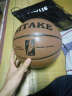SITAKE 篮球 室内外篮球比赛篮球7号翻毛篮球耐磨蓝球防滑篮球比赛篮球八卦篮球 7号红褐色软皮颗粒 实拍图