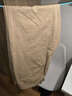 俊欣鸟秋冬厚款男士休闲裤中老年高腰宽松免烫商务长裤直筒爸爸男裤子 深灰+灰绿【春夏款】 30 码【2尺3腰围】 实拍图