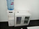 林驰LINCHI茶水柜欧式现代简约办公室家用收纳柜子酒水饮水机储物餐边柜 暖白色+[80*35*80] 实拍图