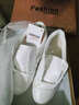轩途诗内增高鞋女韩版休闲鞋女 厚底学生小白鞋女 松糕鞋子女 跟高11CM白色 38 实拍图