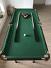 万凯亲子儿童台球桌 斯诺克桌球台 儿童学生标准 家用台球桌 玩具 140cm 可升降可折叠款美式 实拍图