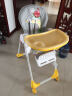神马多功能儿童餐椅可折叠婴儿餐椅便携多档调节稳定带餐盘餐桌椅CR 材质升级版（绿） 实拍图