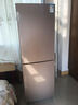 美的(Midea)166升 家用双门冰箱 小型风冷无霜静音节能 电冰箱爵士棕BCD-166WM 实拍图