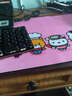黑爵（AJAZZ） 热拔插轴机械键盘 104键游戏竞技键盘鼠标耳机套装 背光办公笔记本电脑键盘 白色红轴冰蓝版（热拔插轴） 实拍图