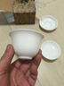 陶立方 德化玉瓷盖碗陶瓷茶具三才碗家居自用白瓷茶碗功夫茶具泡茶杯 玉瓷盖碗 实拍图