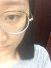 汉（Han Dynasty） 防蓝光近视眼镜框架男士防辐射护目镜女款复古文艺圆框眼睛4840 黑金镜框 眼镜架 实拍图