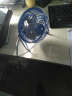 宝尔·迈斯（POWERMAX) 交流电迷你扇电风扇桌面宿舍小台扇柔风4英寸螺旋网 FT-10A 蓝色 晒单实拍图