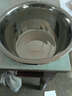 合兴利不锈钢盆彩色盆沥水篮洗菜盆和面盆饭盆两件套厨房揉面家用铁汤盆 黄色1个/24cm 彩色盆单个/不带洗米盆 实拍图
