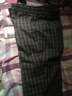 传棨 商务修身格子西裤男正装时尚英伦西服裤时尚休闲西装裤大格长裤 灰色大格 31(2.35尺) 实拍图