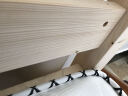 维特巴哈床双人床现代简约实木床北欧简易卧室大床家用成人婚床 实木床【无油漆】送5厘米床垫 1.8*2米+1个床头柜 实拍图