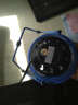 宝尔·迈斯（POWERMAX) 交流电迷你扇电风扇桌面宿舍小台扇柔风4英寸螺旋网 FT-10A 蓝色 晒单实拍图