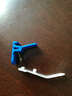 优和（UHOO） 优和胸牌夹扣证件卡套挂扣工作牌夹子胸卡上岗证车间员工扣卡夹 翻盖塑料夹 6702夹子 宝蓝色10个装 实拍图