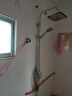 欧吉美（OJM） 淋浴花洒套装 全铜龙头淋浴器浴室淋雨沐浴花洒喷头套装 方形-DP9012明装 实拍图