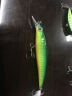 海盗船路亚 破浪路亚假饵米诺悬浮缓沉淡水远投噪音夜光翘嘴海鲈鲈鱼鲅鱼 10厘米13克 夜光全白 实拍图