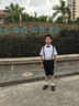 衣诺坊 六一儿童礼服演出服 幼儿园表演服套装 小学生大合唱演出服装 黑色男:衬衫+短裤+背带+领结袜子 160 （建议体重：81-95斤） 实拍图
