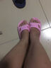 足间舞 韩版拖鞋 夏季居家情侣 凉拖鞋 浴室防滑拖鞋女夏天男士情侣拖鞋地板拖鞋 洗澡软底 1913 粉红色 36 实拍图