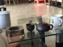 【一砂一砾】宜兴原矿紫砂壶名家景舟石瓢壶全手工茶壶 原矿紫砂泥刻绘功夫茶茶具套装球孔出水 270毫升 宁静致远山水版188孔出水 实拍图