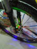 JIEYIDA自行车贴纸反光贴山地车轮胎贴风火轮辐条棒装饰骑行装备单车配件 辐条棒-红色1包 实拍图