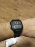 卡西欧（CASIO） 卡西欧(CASIO)小方块数显电子表狂飙安欣同款男防水学生运动手表 黑盘橡胶带AE-1300WH-1A 实拍图