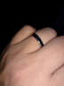 龙骑士个性食指钛钢指环韩版潮人女首饰品尾戒可配情侣一对霸气男士戒指 J040089黑道戒指一只 男小号53mm 实拍图