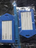 尚官（SingleLady） 旅行行李箱登机牌创意硅胶行李牌挂牌信息吊牌托运牌 旅游用品硅胶材质 方形蓝色 晒单实拍图
