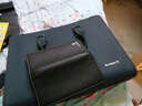 花花公子牛皮男士公文包手提包单肩斜挎包大容量男包真皮商务包文件包 套装组合06 13英寸 实拍图