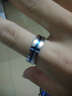 龙骑士 钛钢戒指男 单身食指男霸气戒指男款复古 个性日韩指环 男士尾戒 蓝色十字架男款1只 男偏中号60mm 实拍图
