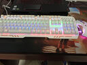 米徒（ME TOO） 米徒小钢炮Z55背光朋克复古机械键盘(游戏机械键鼠套装 绝地求生吃鸡机械键盘) 小钢炮机械黑色红轴 实拍图