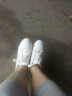 轩途诗内增高鞋女韩版休闲鞋女 厚底学生小白鞋女 松糕鞋子女 跟高11CM白色 38 实拍图
