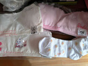 汪汪队立大功件装儿童内衣女童9-12岁纯棉小背心女孩少女 X6232（1白+1粉 夹棉款） 80A（建议体重90-105斤） 实拍图