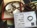 蓓影 6A级石榴石手链女银饰多层圈韩版转运珠佛珠手串十二生肖本命年 6A级大象 5MM四圈 实拍图