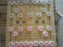 中国象棋儿童成人玉石化石棋子实心 雕刻工艺 1550精品盒装5.0大小(45mm) 实拍图