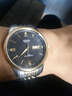 尼尚Nesun品牌男士机械表 潜水系列 自动机械表防水100米夜光男表钢带 黑色(进口机芯） 实拍图